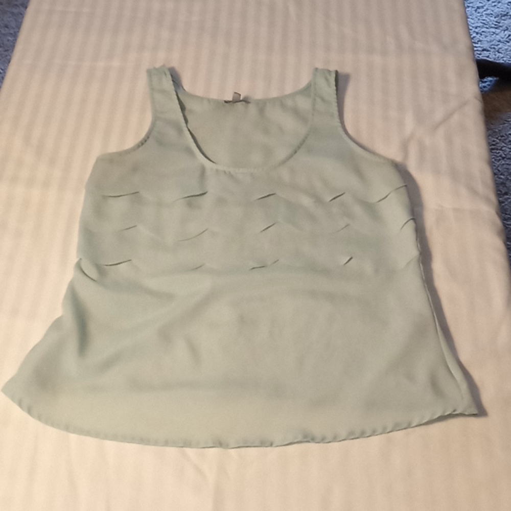 Teal blouse